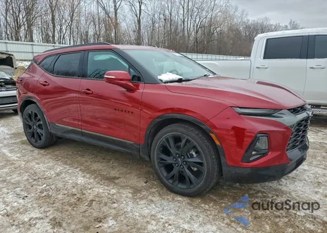 2021 Chevrolet Blazer Rs из США, поврежденный, VIN 3GNKBKRS8MS571390